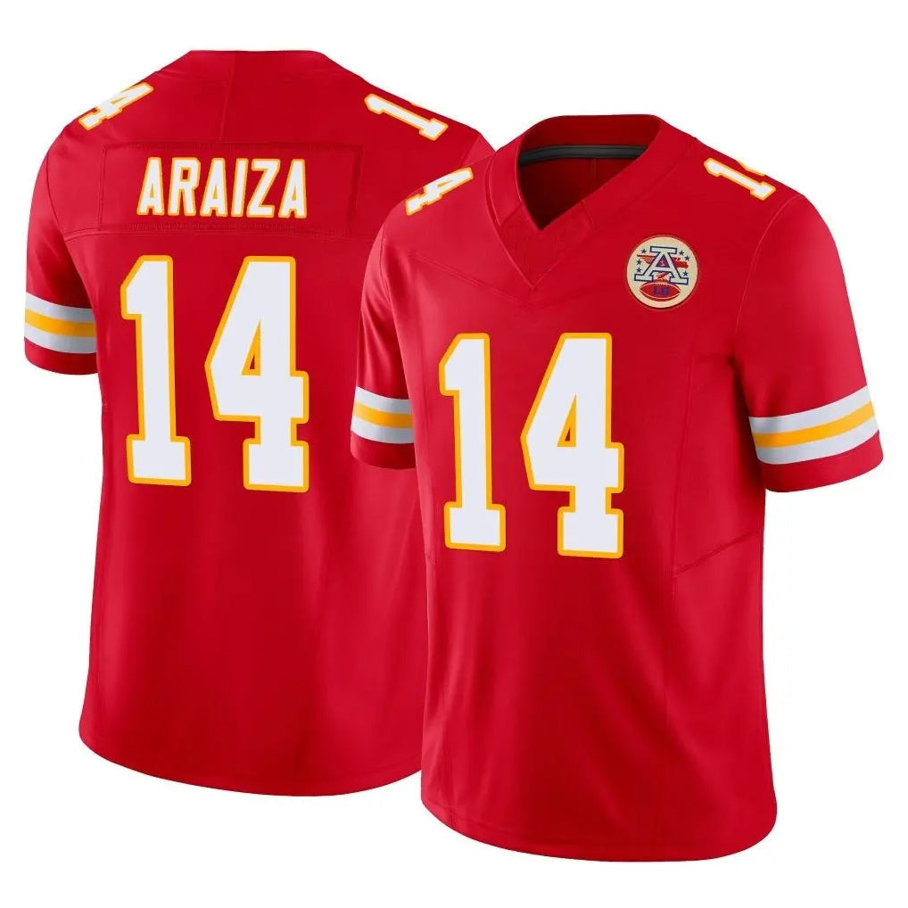 Choea KC.Chiefs #14 Matt Araiza Player Red Limited Vapor F.U.S.E. Home Game Stitched Jerseys