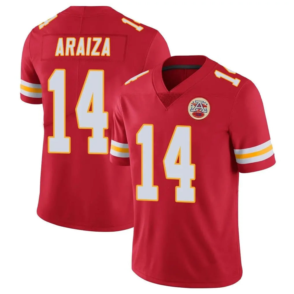 Choea KC.Chiefs #14 Matt Araiza Player Red Limited Vapor Untouchable Home Game Stitched Jerseys