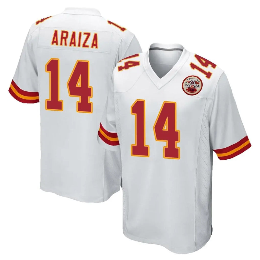 Choea KC.Chiefs #14 Matt Araiza Player White Home Game Stitched Jerseys
