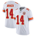 Choea KC.Chiefs #14 Matt Araiza Player White Limited Vapor Untouchable Home Game Stitched Jerseys