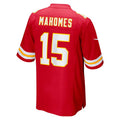 Choea KC.Chiefs #15 Patrick Mahomes Player Red Home Game Stitched Jerseys