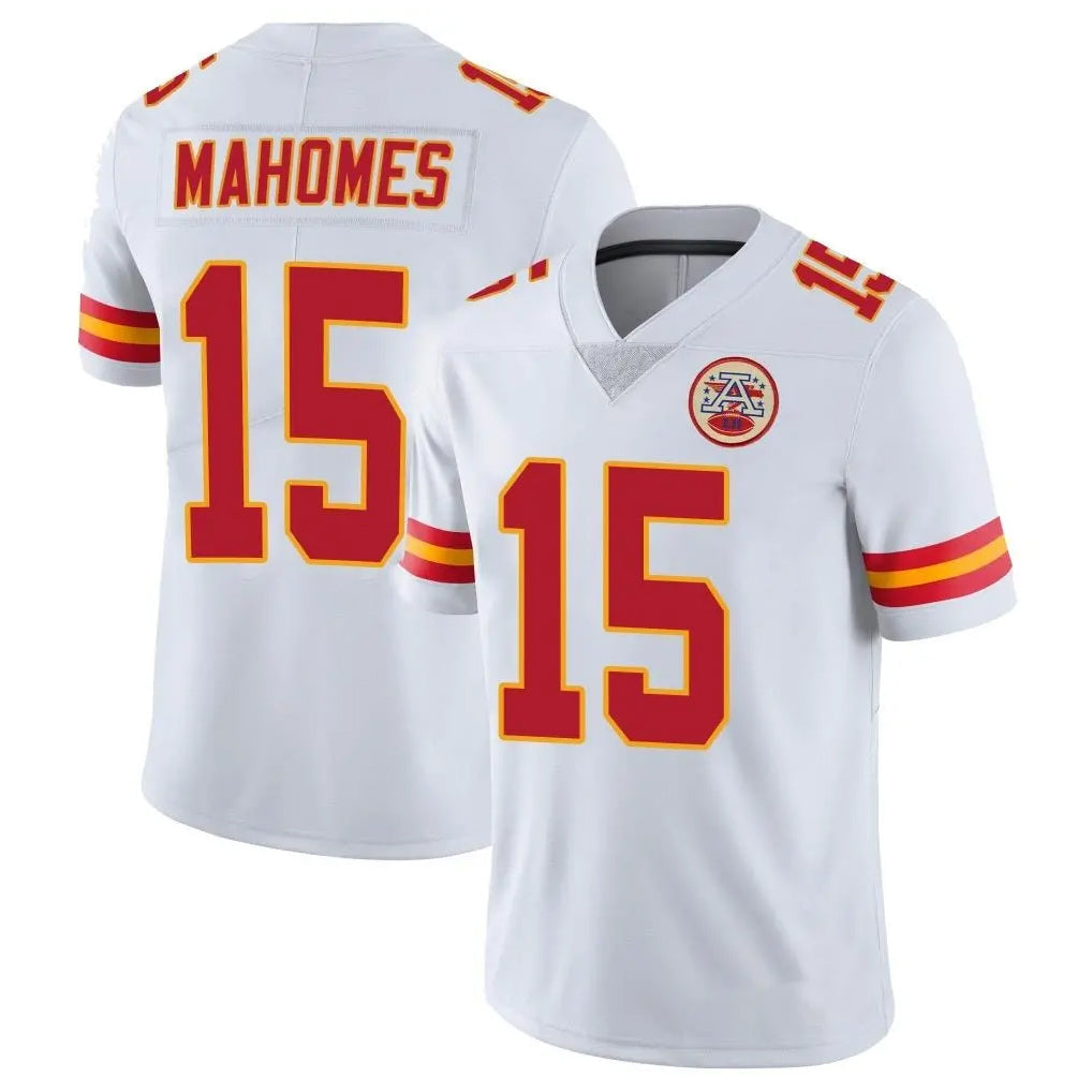 Choea KC.Chiefs #15 Patrick Mahomes Player White Limited Vapor Untouchable Home Game Stitched Jerseys