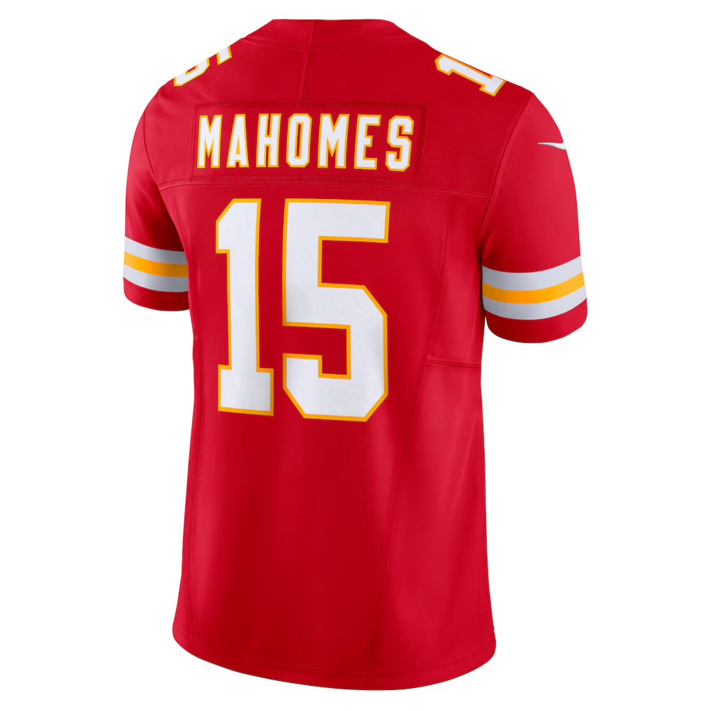 Choea KC.Chiefs #15 Patrick Mahomes Red Vapor F.U.S.E. Limited Stitched Jerseys