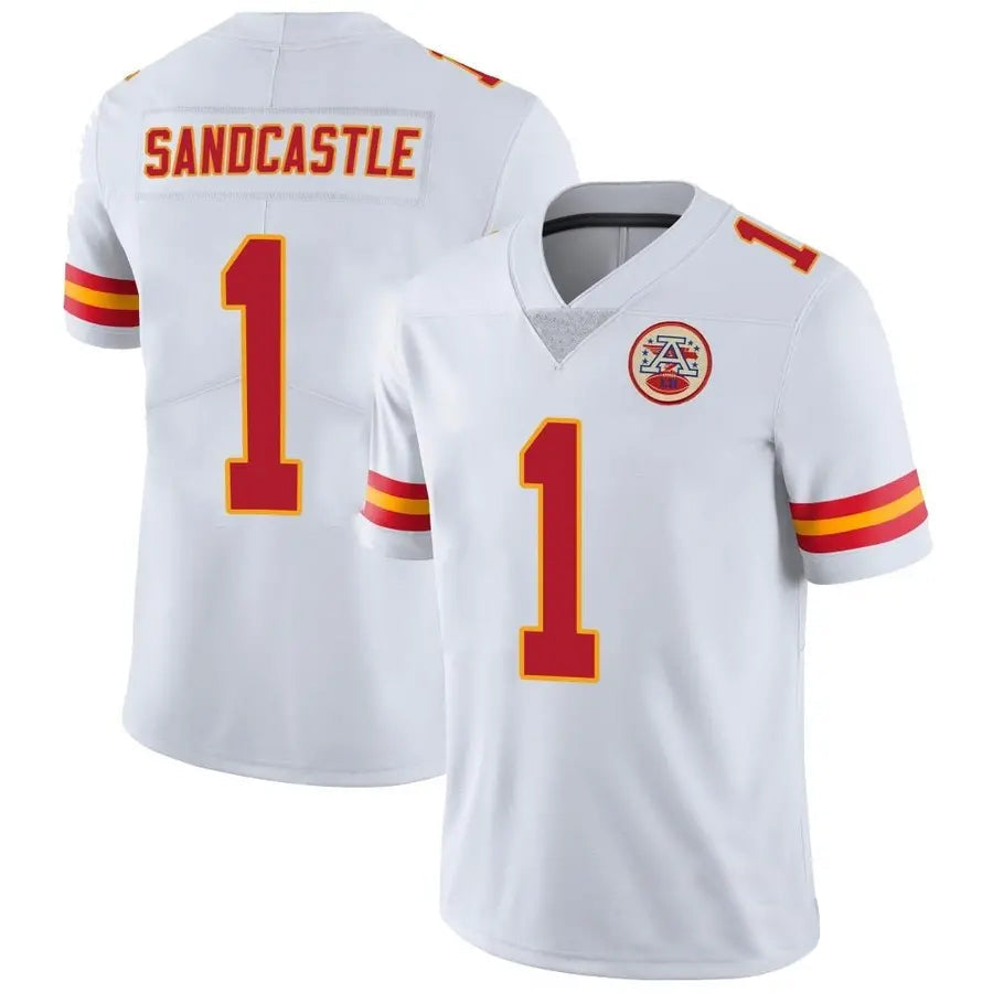 Choea KC.Chiefs #1 Xavier Worthy Player White Vapor Limited Stitched Jerseys