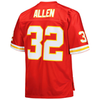Choea KC.Chiefs #32 Marcus Allen Mitchell & Ness Red Big & Tall 1994 Retired Player Replica Jersey