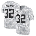 Choea KC.Chiefs #32 Nick Bolton Player Arctic Camo Salute to Service Limited Stitched Jerseys