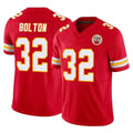 Choea KC.Chiefs #32 Nick Bolton Player Red Limited Vapor F.U.S.E. Home Game Stitched Jerseys