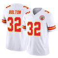 Choea KC.Chiefs #32 Nick Bolton Player White Limited Vapor F.U.S.E. Home Game Stitched Jerseys