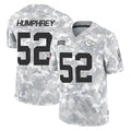 Choea KC.Chiefs #52 Creed Humphrey Player Arctic Camo Salute To Service Limited Game Stitched Jerseys