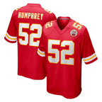 Choea KC.Chiefs #52 Creed Humphrey Player Red Home Game Stitched Jerseys