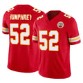 Choea KC.Chiefs #52 Creed Humphrey Player Red Limited Vapor F.U.S.E. Home Game Stitched Jerseys