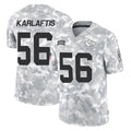 Choea KC.Chiefs #56 George Karlaftis Player Arctic Camo Salute To Service Limited Game Stitched Jerseys