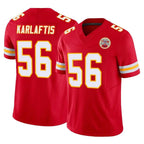 Choea KC.Chiefs #56 George Karlaftis Player Red Limited Vapor F.U.S.E. Home Game Stitched Jerseys