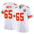 Choea KC.Chiefs #65 Trey Smith Player White Limited Vapor F.U.S.E. Home Game Stitched Jerseys