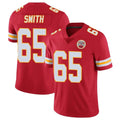 Choea KC.Chiefs #65 Trey Smithy Player Red Limited Vapor Untouchable Home Game Stitched Jerseys