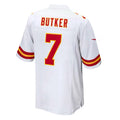 Choea KC.Chiefs #7 Harrison Butker Player White Home Game Stitched Jerseys