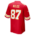 Choea KC.Chiefs #87 Travis Kelce Red Game Stitched Jerseys