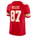 Choea KC.Chiefs #87 Travis Kelce Red Vapor F.U.S.E. Limited Stitched Jerseys