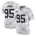 Choea KC.Chiefs #95 Chris Jones Player Arctic Camo Salute To Service Limited Game Stitched Jerseys
