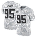Choea KC.Chiefs #95 Chris Jones Player Arctic Camo Salute to Service Limited Stitched Jerseys