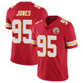 Choea KC.Chiefs #95 Chris Jones Player Red Limited Vapor Untouchable Home Game Stitched Jerseys