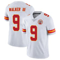 Choea KC.Chiefs #9 Kenneth Walker III Player White Limited Vapor Untouchable Home Game Stitched Jerseys