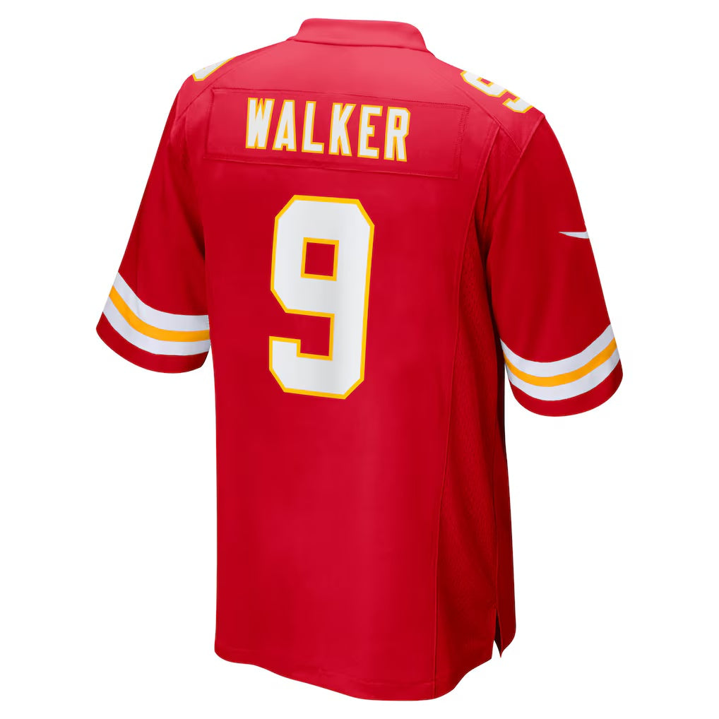 Choea KC.Chiefs #9 Kenneth Walker III Red Game Stitched Jerseys