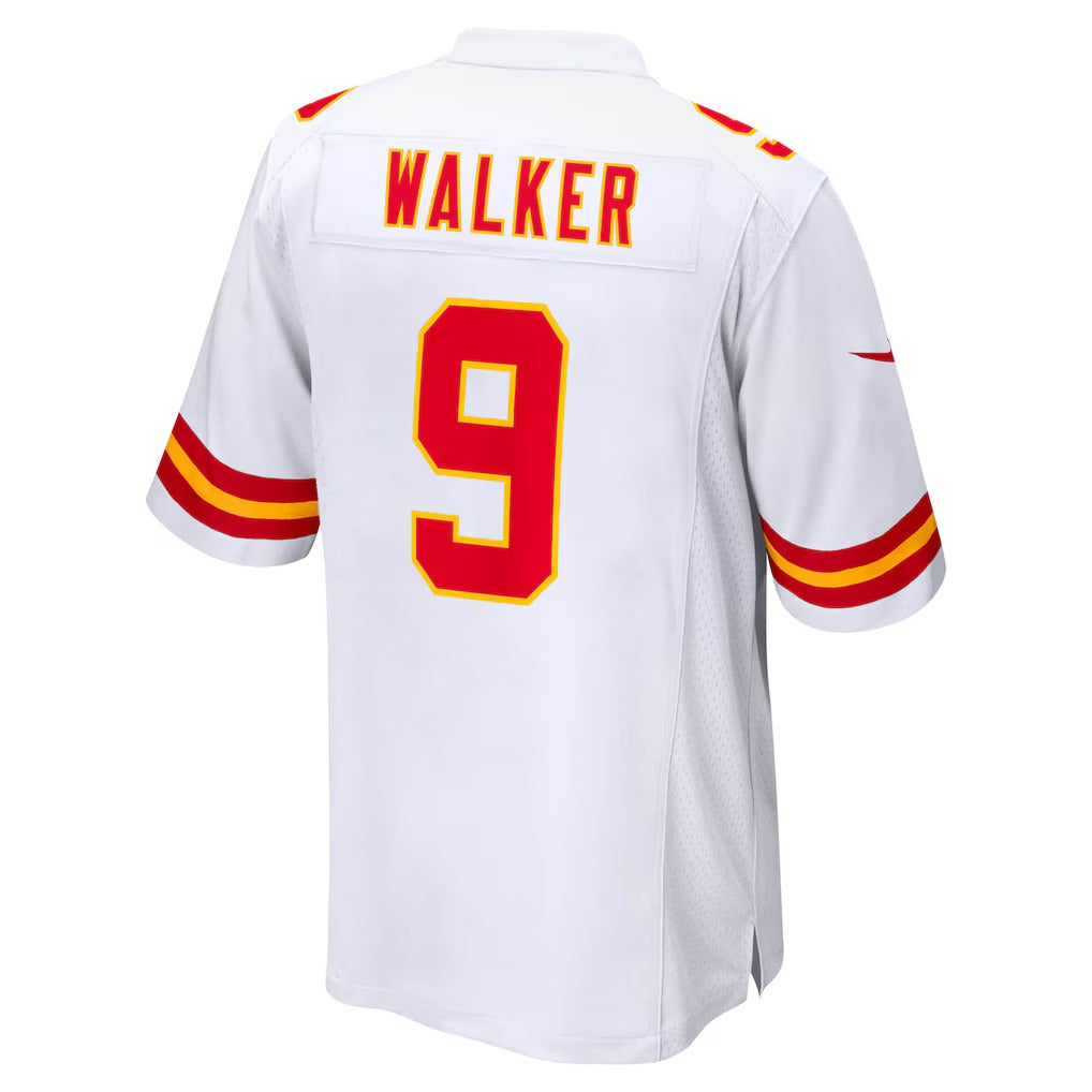 Choea KC.Chiefs #9 Kenneth Walker III White Game Stitched Jerseys