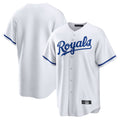 Choea KC.Royals Player White Home Game Blank Player Stitched Jerseys