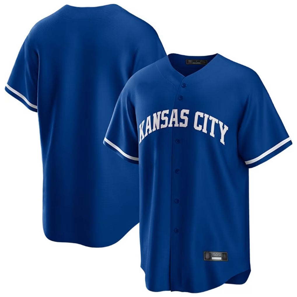 Choea KC.Royals Royal Game Home Blank Player Stitched Jerseys