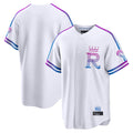 Choea KC.Royals White 2026 City Connect Limited Home Blank Player Stitched Jerseys