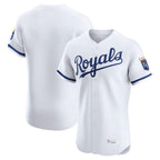 Choea KC.Royals White Alt Limited Elite Home Blank Player Stitched Jerseys