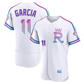 Choea KC.Royals #11 Maikel Garcia Player White 2026 City Connect Limited Elite Home Stitched Jerseys