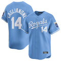 Choea KC.Royals #14 Jac Caglianone Player Light Blue Alt Limited Home Stitched Jerseys