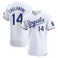 Choea KC.Royals #14 Jac Caglianone Player White Alt Limited Elite Home Stitched Jerseys