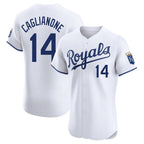 Choea KC.Royals #14 Jac Caglianone Player White Alt Limited Elite Home Stitched Jerseys