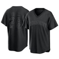 Choea KC.Royals #28 Kyle Isbel Player Black Fashion Game Stitched Jerseys