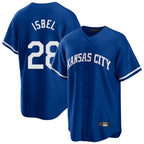 Choea KC.Royals #28 Kyle Isbel Player Royal Game Home Stitched Jerseys