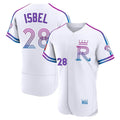 Choea KC.Royals #28 Kyle Isbel Player White 2026 City Connect Limited Elite Home Stitched Jerseys