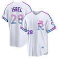 Choea KC.Royals #28 Kyle Isbel Player White 2026 City Connect Limited Home Stitched Jerseys