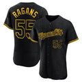 Choea KC.Royals #55 Cole Ragans Player Black Snake Skin City Limited Elite Stitched Jerseys