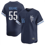Choea KC.Royals #55 Cole Ragans Player Navy City Connect Limited Home Stitched Jerseys
