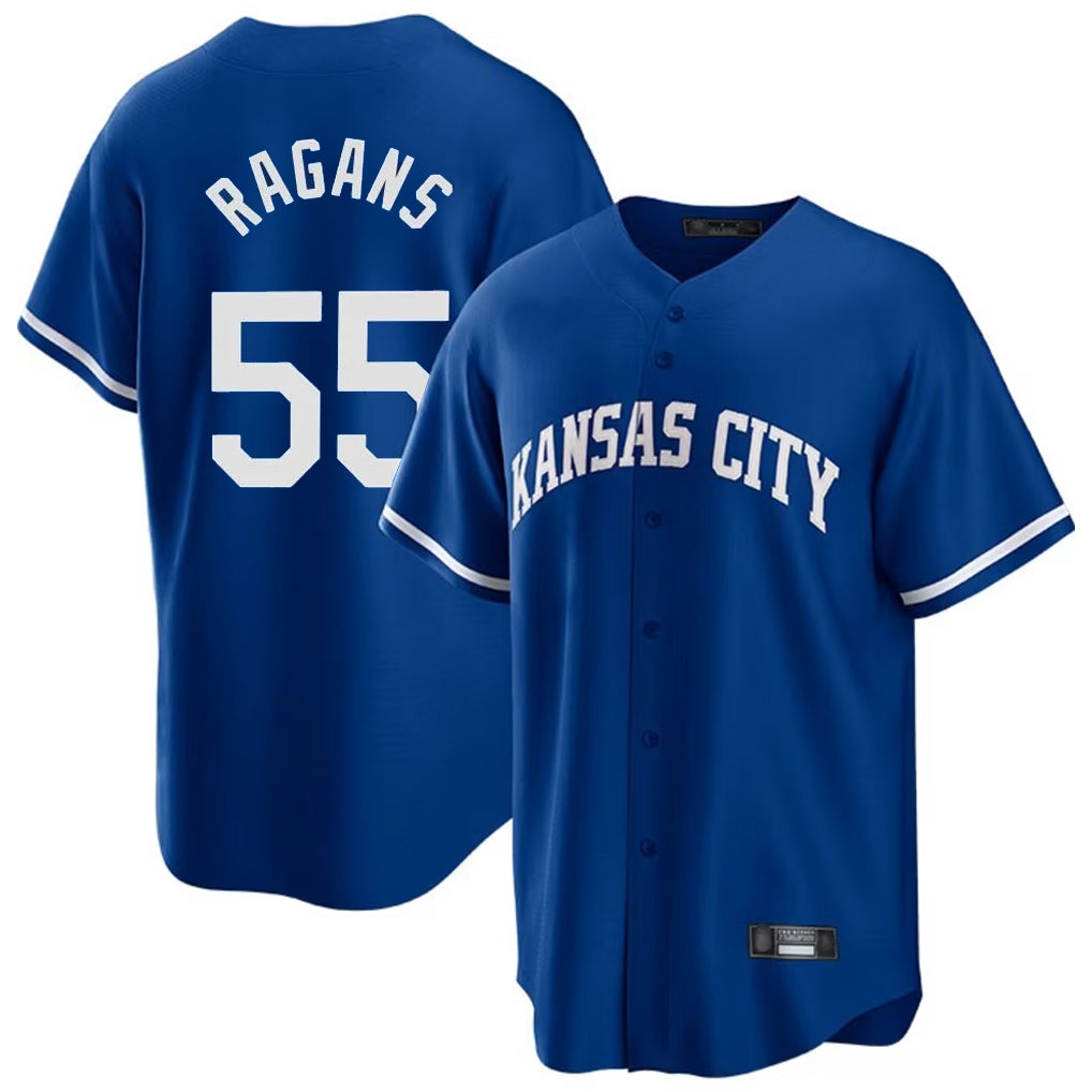 Choea KC.Royals #55 Cole Ragans Player Royal Game Home Stitched Jerseys