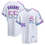 Choea KC.Royals #55 Cole Ragans Player White 2026 City Connect Limited Home Stitched Jerseys