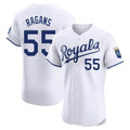 Choea KC.Royals #55 Cole Ragans Player White Alt Limited Elite Home Stitched Jerseys