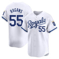 Choea KC.Royals #55 Cole Ragans Player White Alt Limited Home Stitched Jerseys
