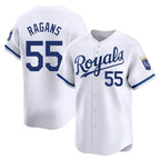 Choea KC.Royals #55 Cole Ragans Player White Alt Limited Home Stitched Jerseys