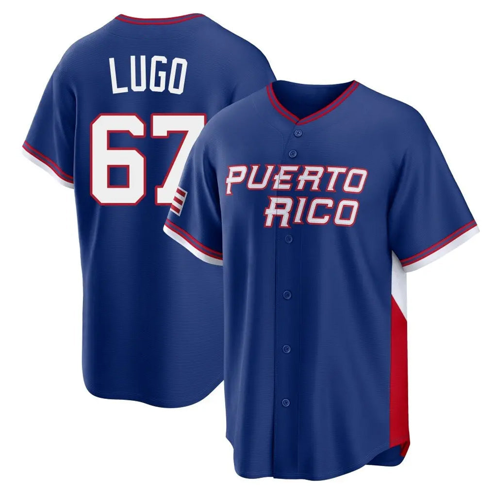 Choea KC.Royals #67 Seth Lugo Player Navy 2026 World Classic Home Stitched Jerseys