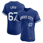 Choea KC.Royals #67 Seth Lugo Player Royal Limited Elite Home Game Stitched Jerseys