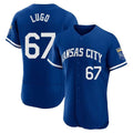 Choea KC.Royals #67 Seth Lugo Player Royal Limited Elite Home Stitched Jerseys